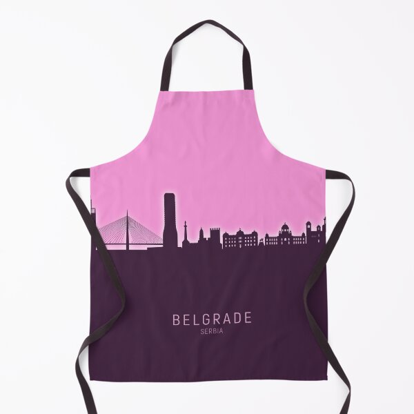 Artikelvorschau, Belgrade Serbia Skyline entworfen und verkauft von ArtPrints.