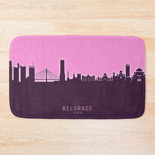 Item preview, Belgrade Serbia Skyline designed and sold by ArtPrints.