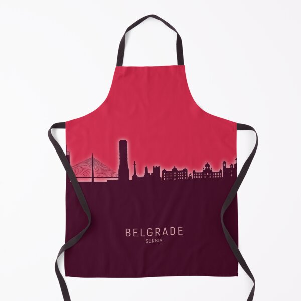 Artikelvorschau, Belgrade Serbia Skyline entworfen und verkauft von ArtPrints.