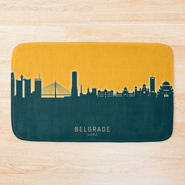 Item preview, Belgrade Serbia Skyline designed and sold by ArtPrints.