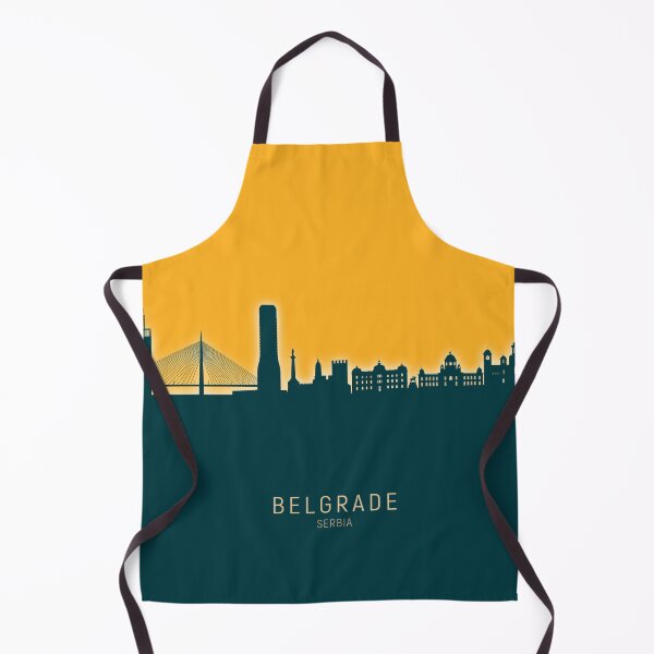 Artikelvorschau, Belgrade Serbia Skyline entworfen und verkauft von ArtPrints.