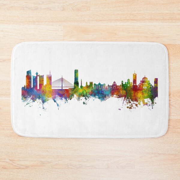 Item preview, Belgrade Serbia Skyline designed and sold by ArtPrints.