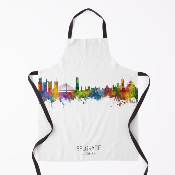 Artikelvorschau, Belgrade Serbia Skyline entworfen und verkauft von ArtPrints.
