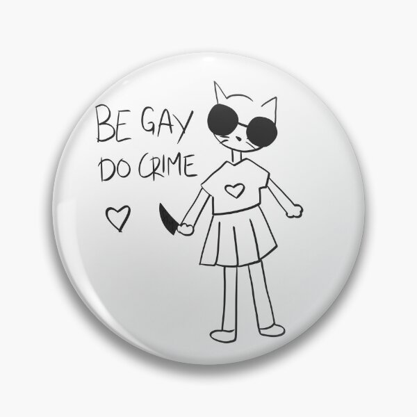 Item preview, be GAY do CRIME designed and sold by Sam Sågfors.