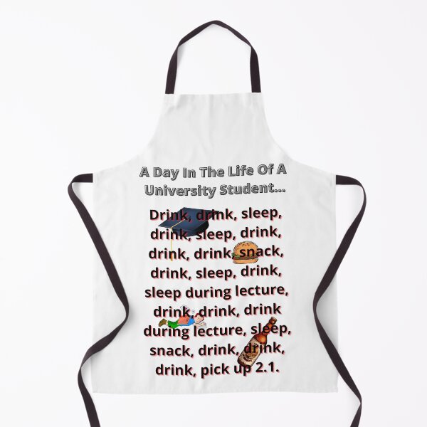 Item preview, A Day In The Life Of A University Student designed and sold by Yesmalady.