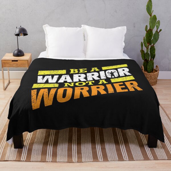 Item preview, Be a Warrior Not a Worrier designed and sold by REApparelCo.
