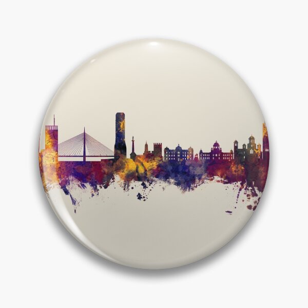Item preview, Belgrade Serbia Skyline designed and sold by ArtPrints.