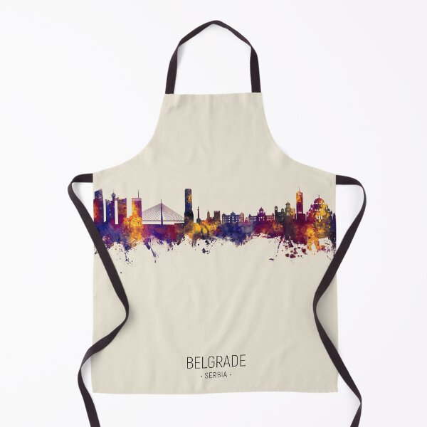 Artikelvorschau, Belgrade Serbia Skyline entworfen und verkauft von ArtPrints.