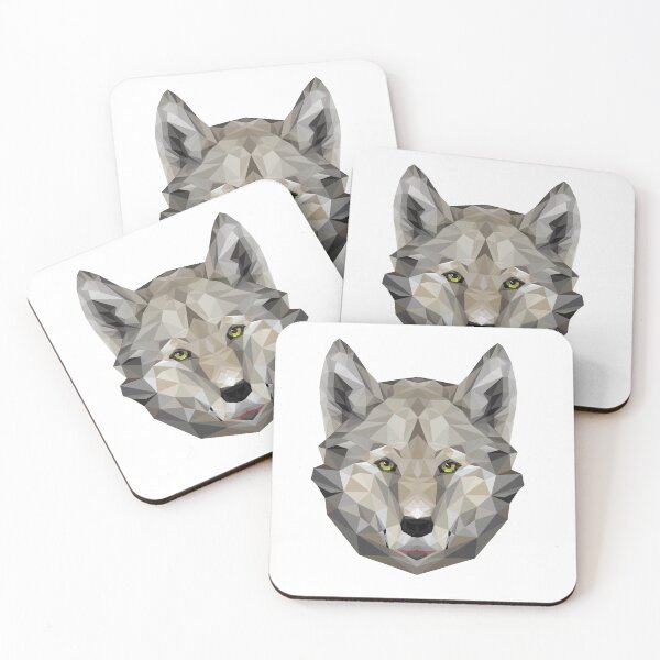Item preview, Geometric Wolf Art designed and sold by JTS STORE.