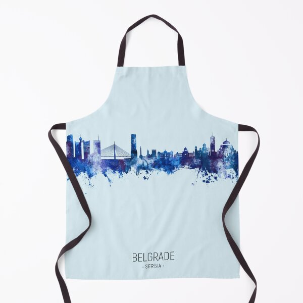 Artikelvorschau, Belgrade Serbia Skyline entworfen und verkauft von ArtPrints.
