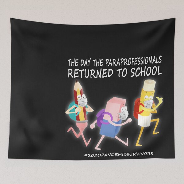 Item preview, The Day The Paraprofessionals Returned To School T-Shirt designed and sold by Jaimieshop.