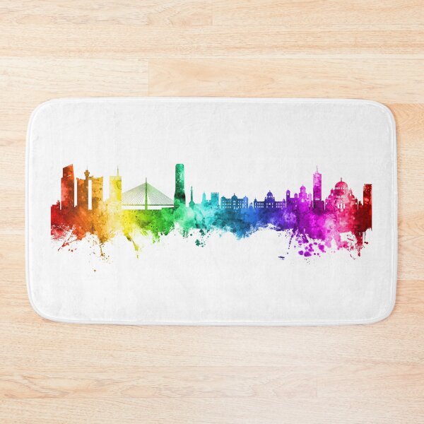 Item preview, Belgrade Serbia Skyline designed and sold by ArtPrints.