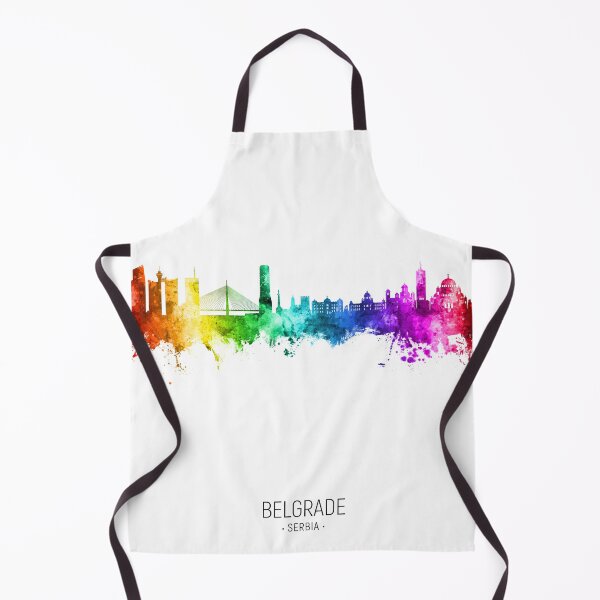 Artikelvorschau, Belgrade Serbia Skyline entworfen und verkauft von ArtPrints.