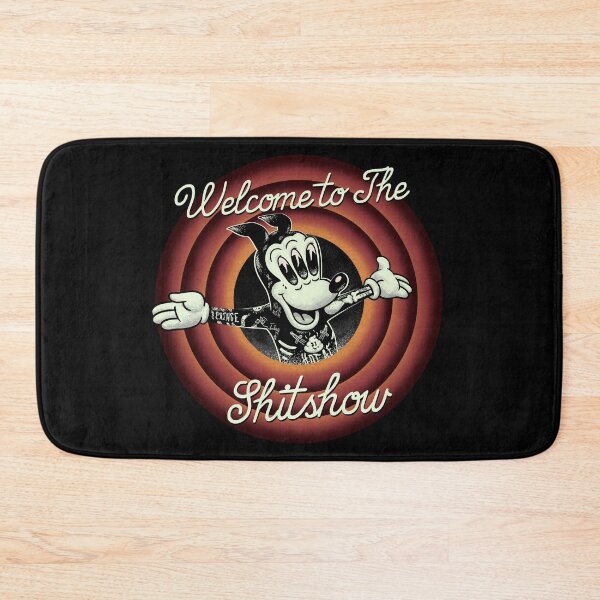 Item preview, Welcome to the Shitshow - Freak Dude with Freaky Tattoos Dumb but Funny Tats | Cringe but HOT AF Shit Born to Die | Best Selling Day Drinking Blackout Original Art White lie party designed and sold by Any Color Designs.