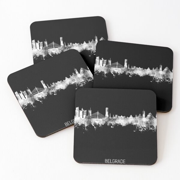 Item preview, Belgrade Serbia Skyline designed and sold by ArtPrints.