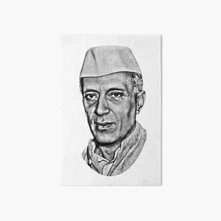 Jawaharlal Nehru ( Nehru chacha ) sketch 🥰 Children day special drawing🤗  Material Pencil ✏ Camlin pencils soft, medium and hard... | Instagram