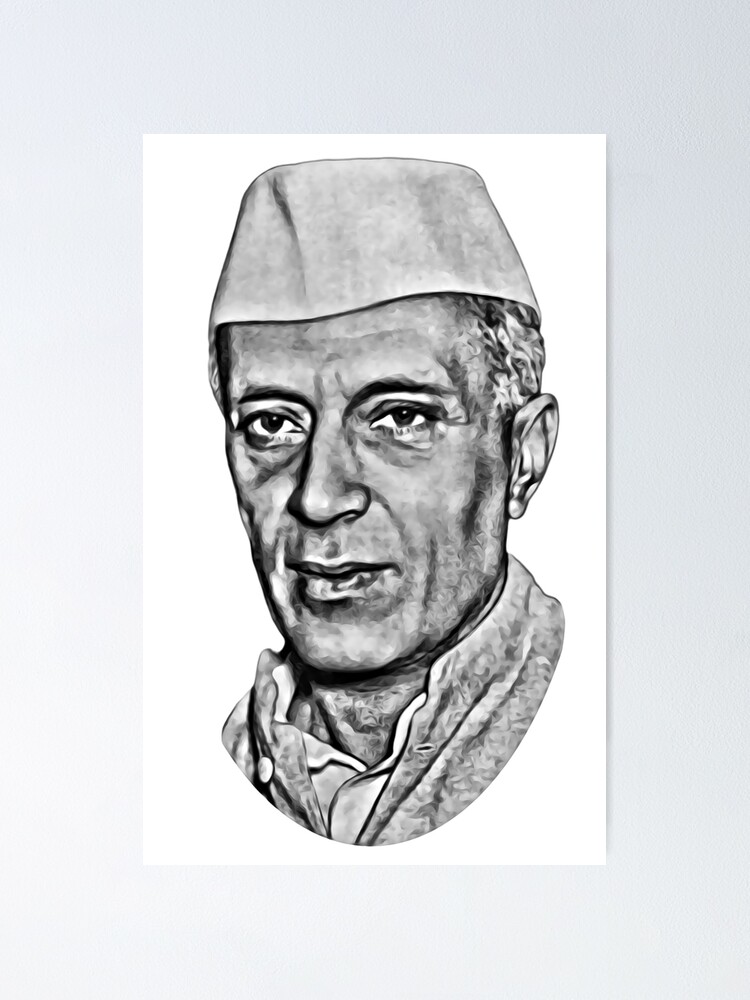 Jawaharlal Nehru Art Board Prints for Sale | Redbubble
