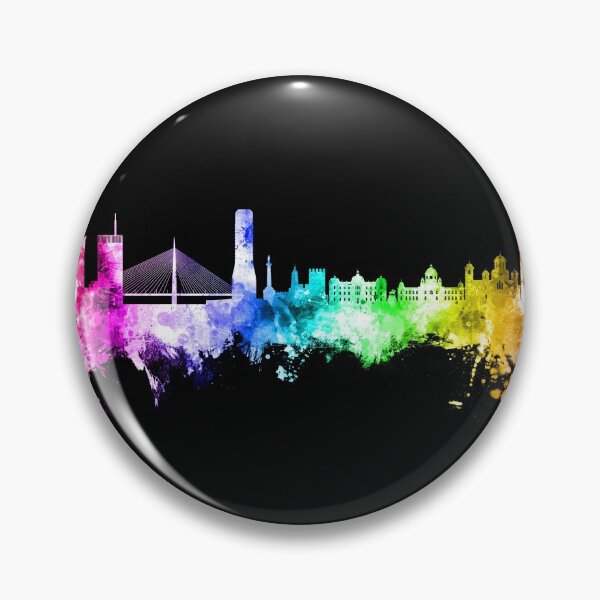 Item preview, Belgrade Serbia Skyline designed and sold by ArtPrints.