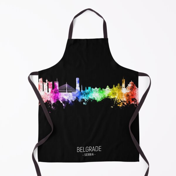 Artikelvorschau, Belgrade Serbia Skyline entworfen und verkauft von ArtPrints.