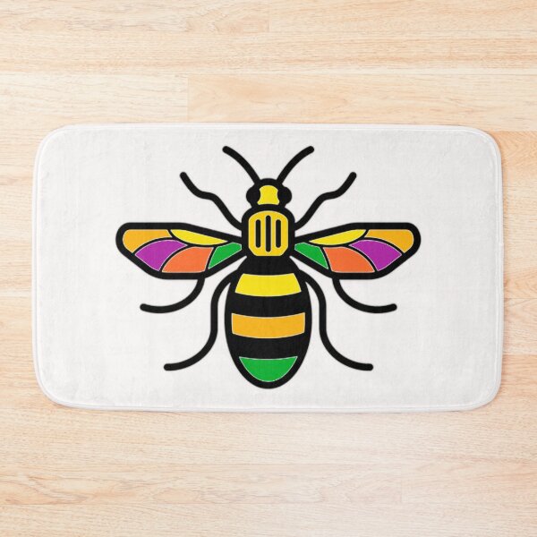 Item preview, Manchester Bee, a variation with colour  designed and sold by PicsByTony.