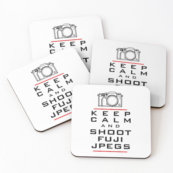 Item preview, Keep calm and shoot Fuji jpegs designed and sold by arthatbeat.