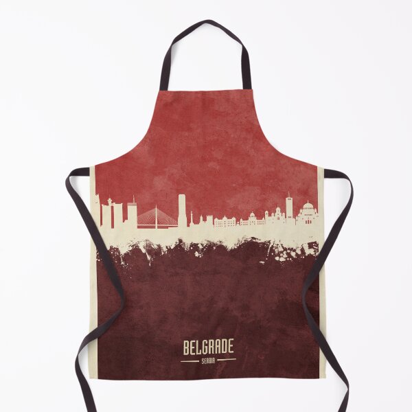 Artikelvorschau, Belgrade Serbia Skyline entworfen und verkauft von ArtPrints.