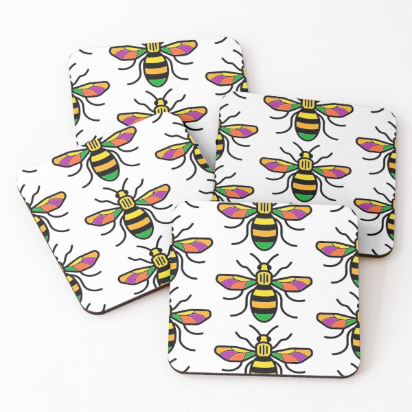 Item preview, Manchester Bee, a variation with colour  designed and sold by PicsByTony.