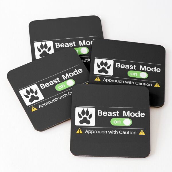 Aperçu de l'œuvre Mode bête activé créée et vendue par Nxt-Lvl-Awesome.