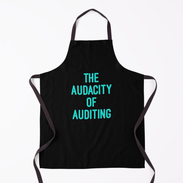 Item preview, The Audacity of Auditing, accounting pun stickers, accounting pun, accountants gifts, tax season gift designed and sold by HomeConscious.