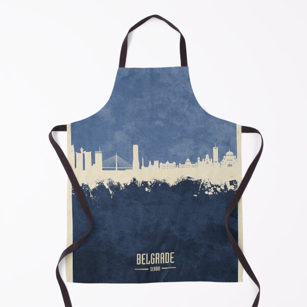 Artikelvorschau, Belgrade Serbia Skyline entworfen und verkauft von ArtPrints.