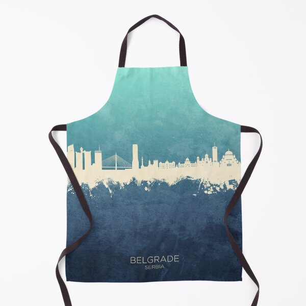 Artikelvorschau, Belgrade Serbia Skyline entworfen und verkauft von ArtPrints.