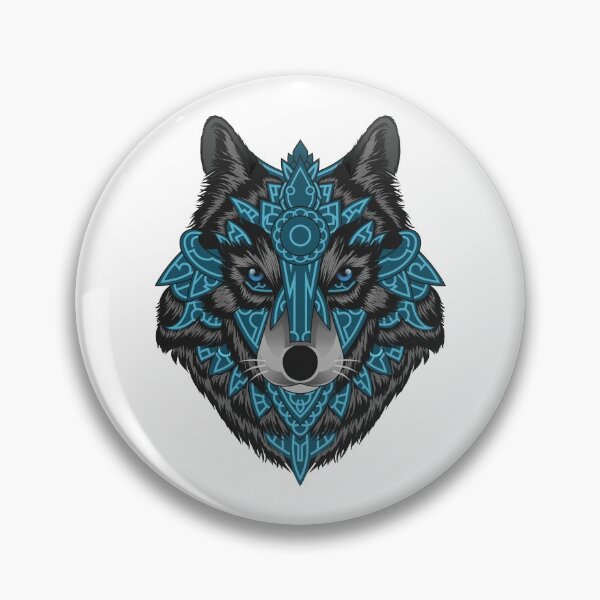 Item preview, Night Wolf Warrior Art designed and sold by JTS STORE.