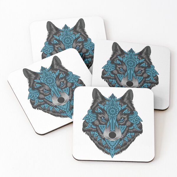 Item preview, Night Wolf Warrior Art designed and sold by JTS STORE.