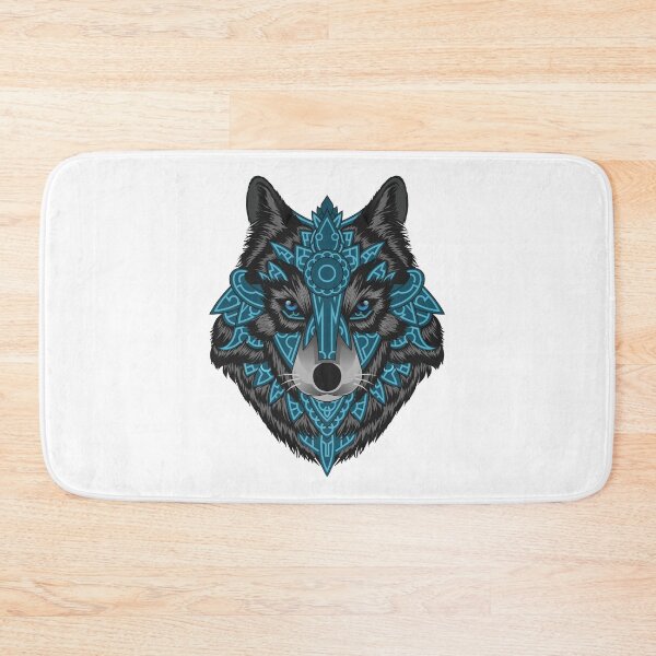Item preview, Night Wolf Warrior Art designed and sold by JTS STORE.