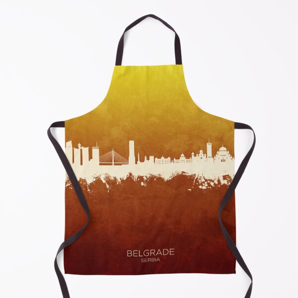 Artikelvorschau, Belgrade Serbia Skyline entworfen und verkauft von ArtPrints.