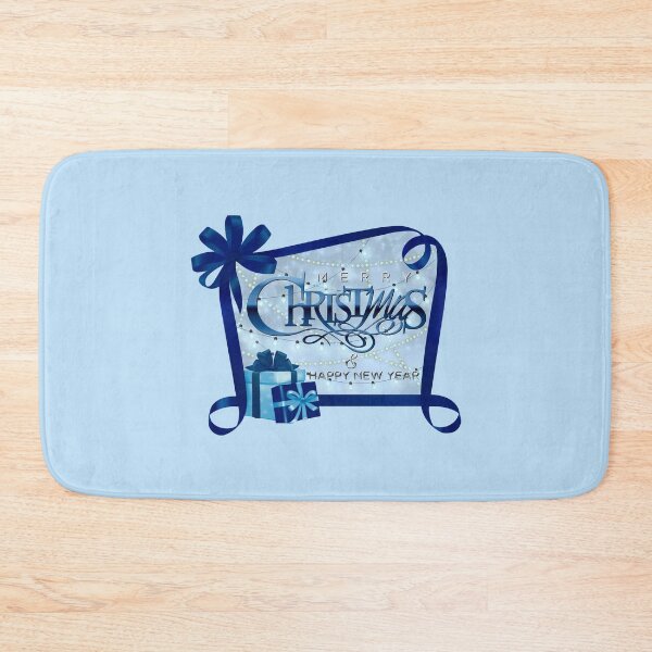 Item preview, Blue Christmas Design with Holiday Frame designed and sold by PawsitiveMum.