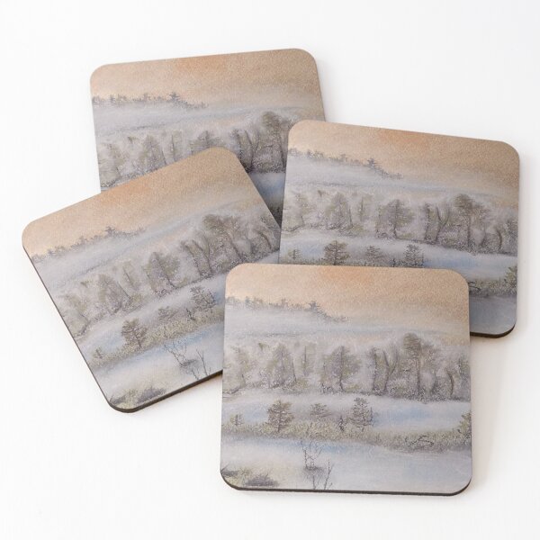 Item preview, Mist enveloped the forest and the swamp designed and sold by Natairbrush.