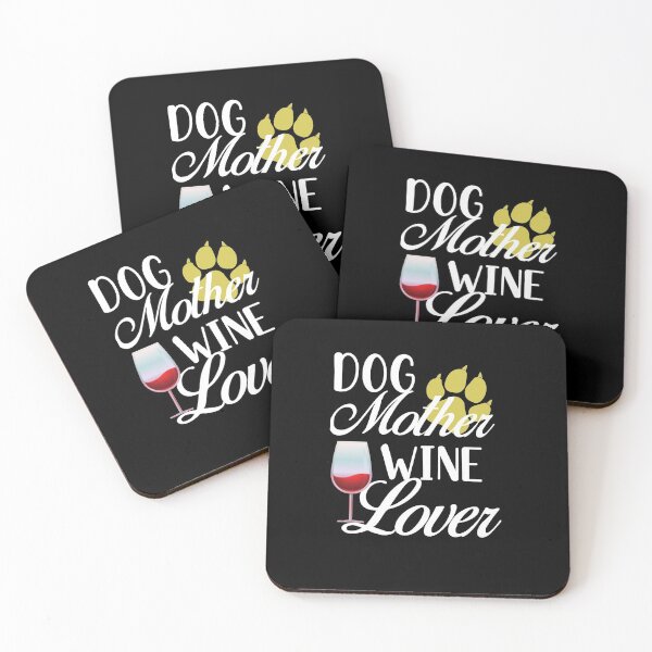 Item preview, Dog Mother Wine Lover designed and sold by chris-ellis-art.