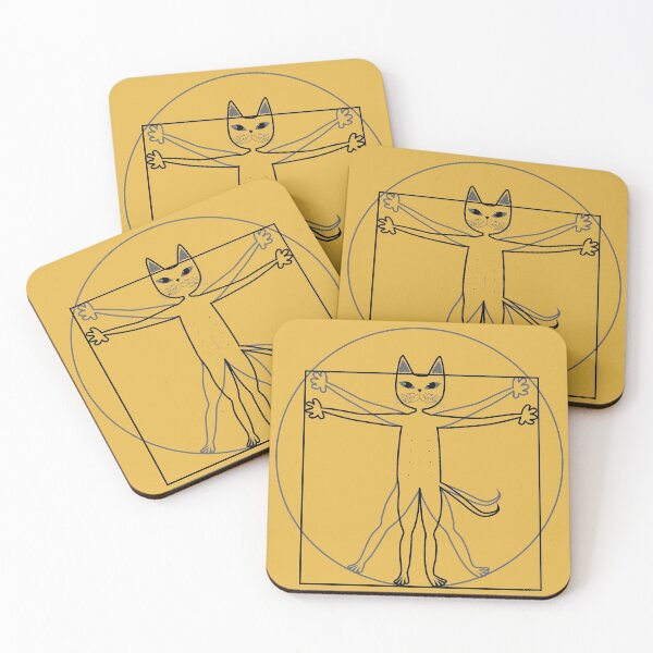 Item preview, Vitruvian cat designed and sold by uncutcreations.