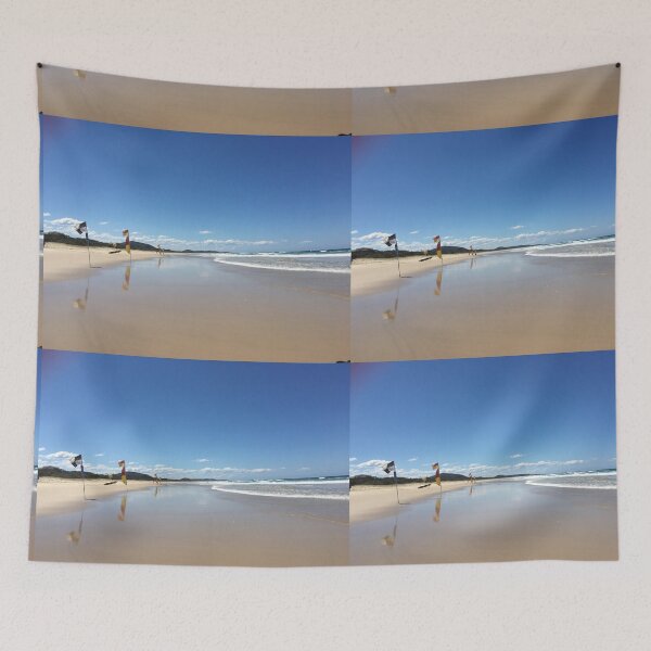 Item preview, Walking along the beach at Marcoola  designed and sold by gillsart.