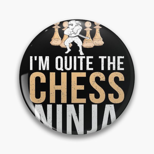 Item preview, Funny Retro Vintage Chess Ninja designed and sold by jcorres.