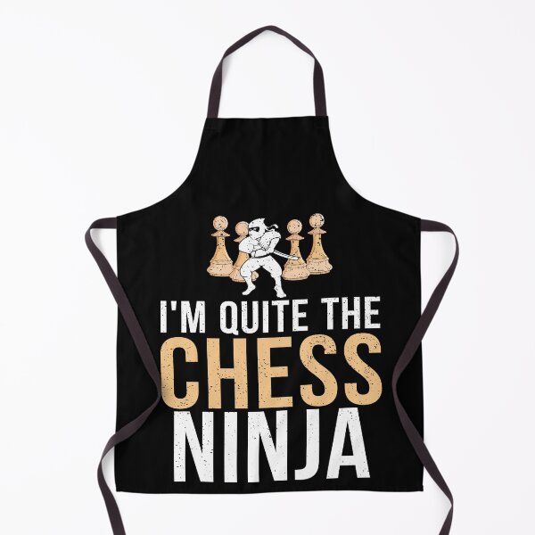 Item preview, Funny Retro Vintage Chess Ninja designed and sold by jcorres.