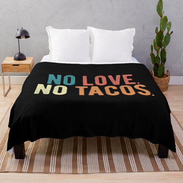 Item preview, No Love, No Tacos Funny Saying Vintage Design designed and sold by alenaz.