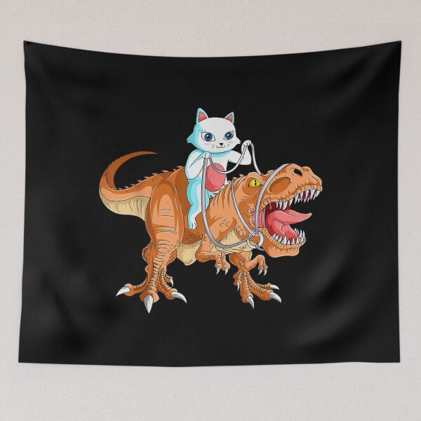 Item preview, Fiesta de dinosaurios Katze Trex Fr Kinder designed and sold by HolmesMillie1.