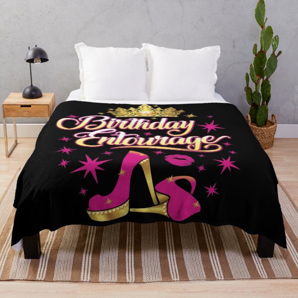 Item preview, Birthday Entourage, group design. Birthday party woman’s designed and sold by iclipart.