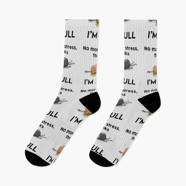 Item preview, No More Stress, I'm Full designed and sold by EaolaDesign.