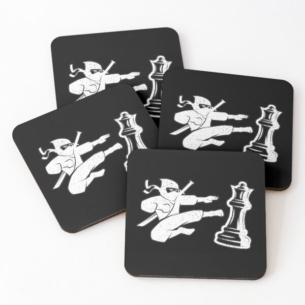 Item preview, Funny Retro Vintage Chess Ninja designed and sold by jcorres.