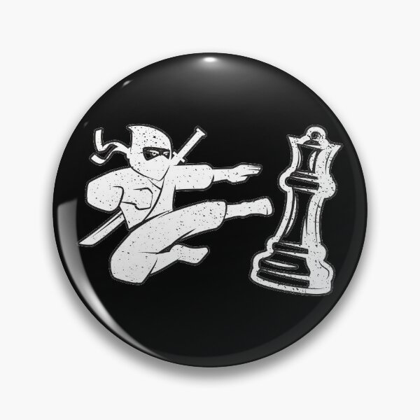 Item preview, Funny Retro Vintage Chess Ninja designed and sold by jcorres.