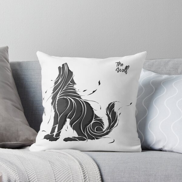 Item preview, Mythic Black Wolf Art designed and sold by JTS STORE.
