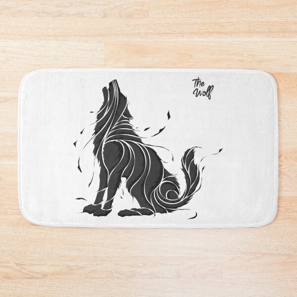 Item preview, Mythic Black Wolf Art designed and sold by JTS STORE.